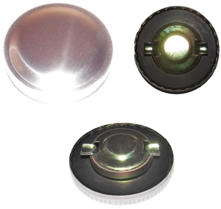 GAS CAP 38mm Chrome Top Tank Mopeds Fits Tomos Puch Garelli + more