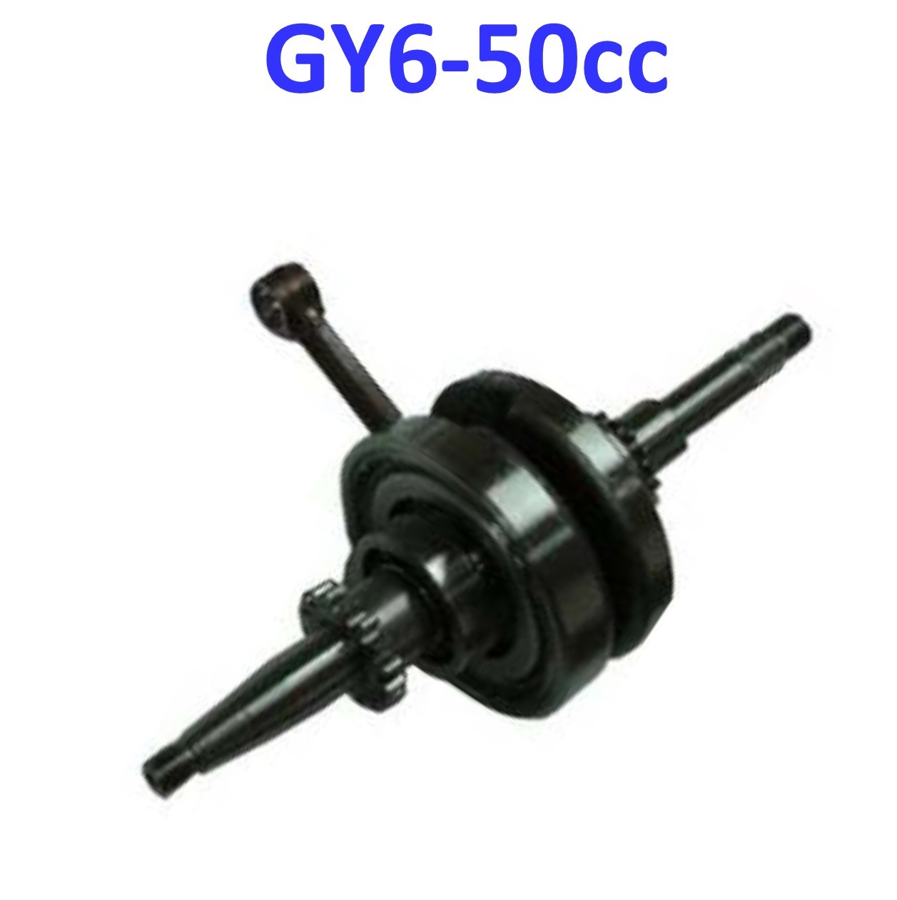 49cc Crankshaft For GY6-50 QMB139 49-80cc Scooter Motors. Click Here for specs and fitment: