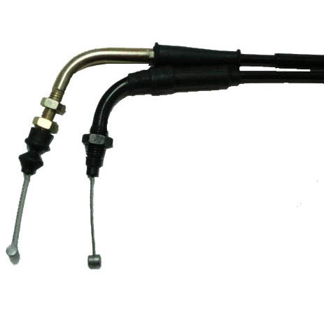 Throttle Cable Screw In Fits Many 50-150cc 4 Stroke Scooters Out=74"/Inner Wire=78 - Click Image to Close