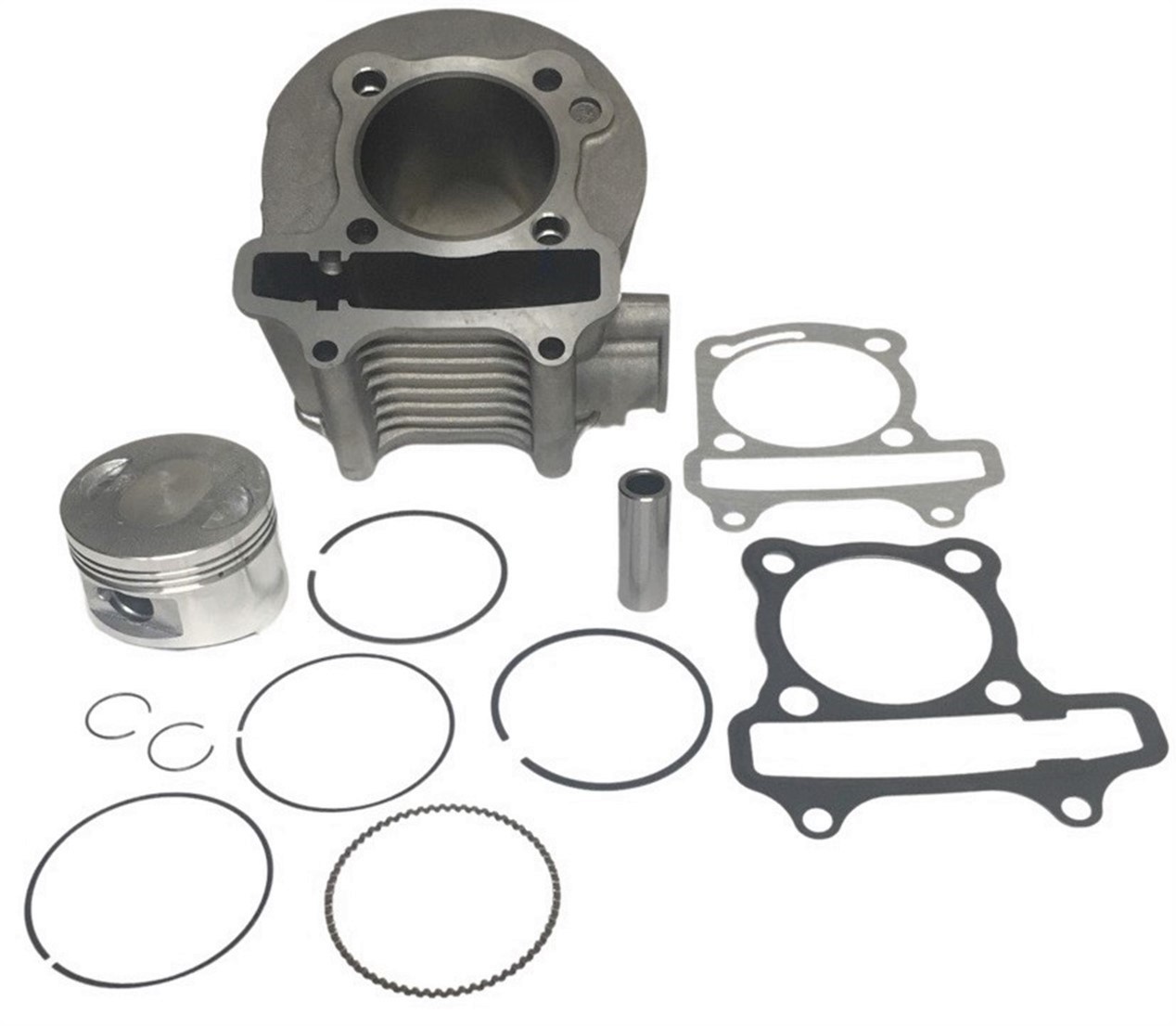 Cylinder Piston Top End Kit Fits GY6-150 ATVs, GoKarts, Scooters, UTVs TYPE 1 Bolt Pattern B=57 H=69
