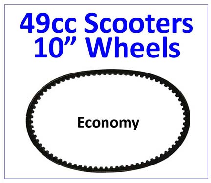 Belt 669x18x30 Economy Belt GY6-50 QMB139 49cc Chinese Scooter Motors With 10" Wheels - Click Image to Close