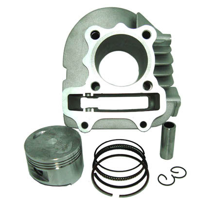 Cylinder Piston Top End Kit 150cc GY6-150 ATVs, GoKarts, Scooters TYPE 2 Bolt Pattern 55x75mm B=57 H=69