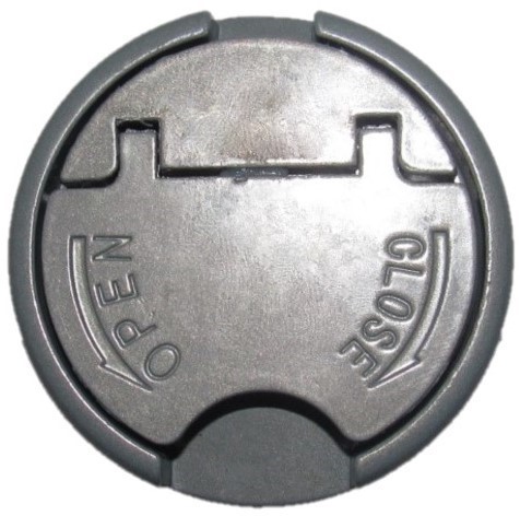 GAS CAP LOCKING 30mm Fits Most Chinese Scooters Colors may vary. Grey or Black depending on availability.