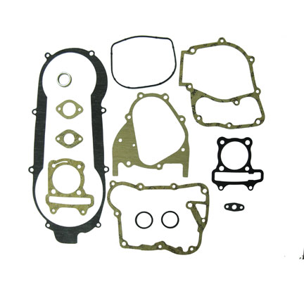 GASKET SET GY6-150 Chinese ATVs, GoKarts, Scooters 57mm Holes in line (type 1) 16" Short Case
