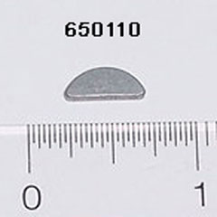Woodruff Key L=12mm W=5mm