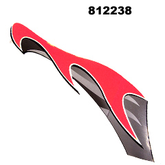 E-Ton Viper 2006 Front Graphic Red (Left Hand)