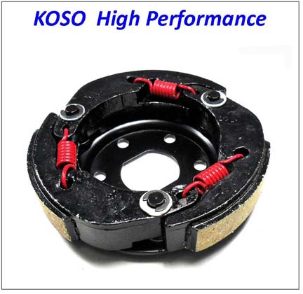 Inner Clutch 105mm HIGH PERFORMANCE RED Spring GY6-50 QMB139 49cc Chinese Scooter Motors