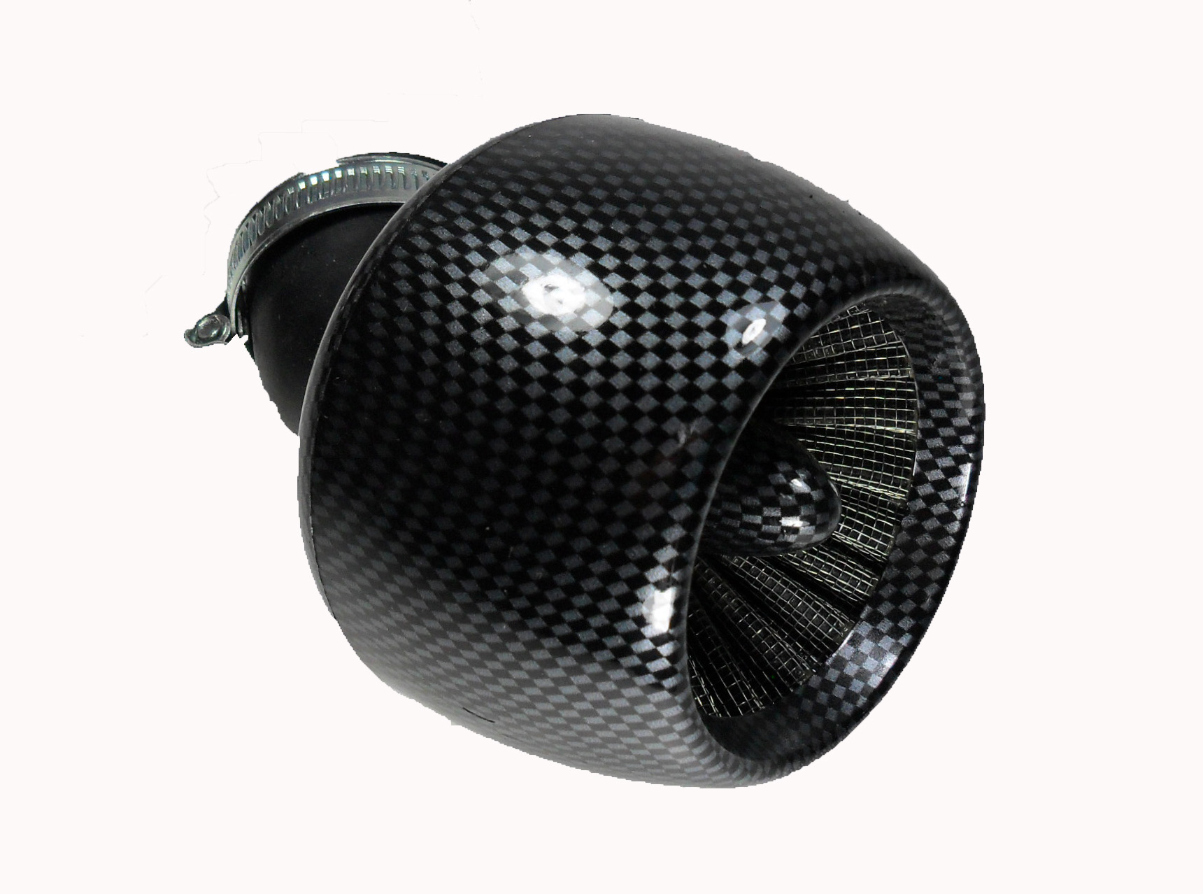 High Performance Carbon Graphite Air Filter ID=42mm Fits 125-150cc ATV, GoKarts, Scooters with PD24J Carburetors