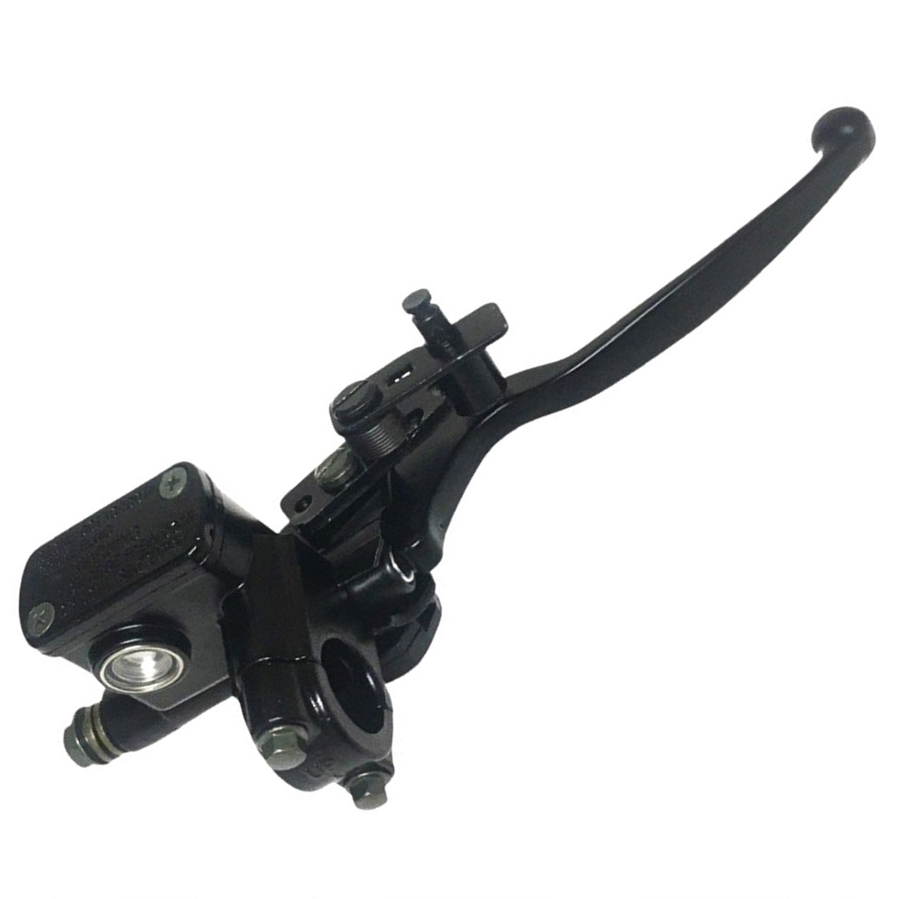 Front Brake Master Cylinder with Parking Brake, Comes with 2 Brake Switch Fits Many ATVs-DirtBikes