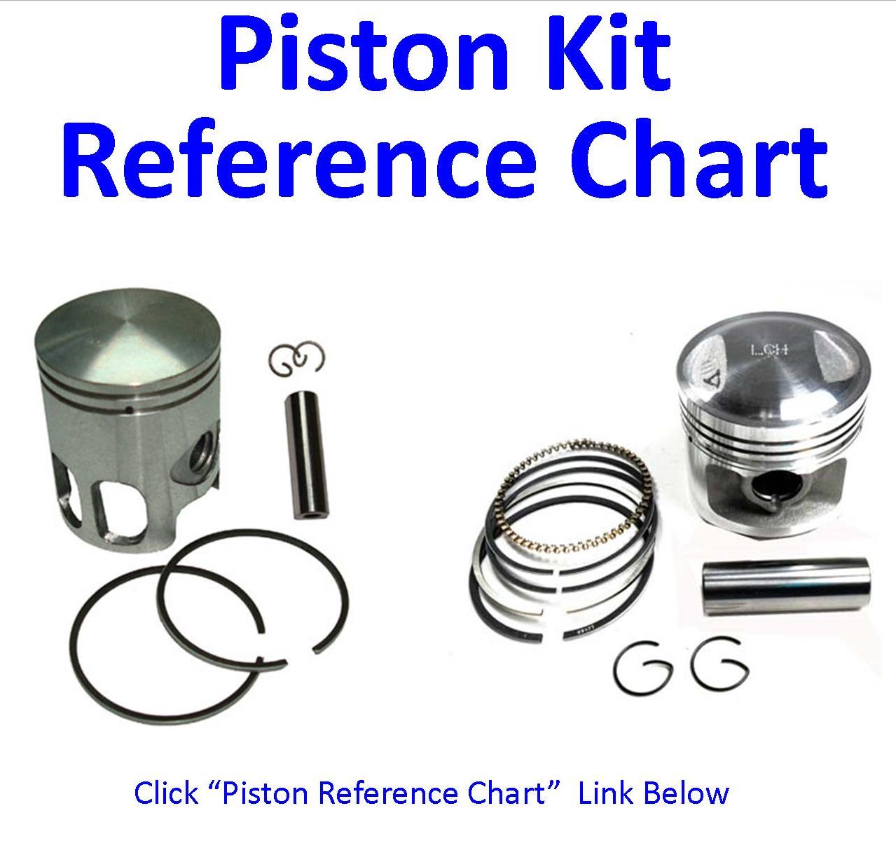 Piston Reference Chart Find Your Piston By Size