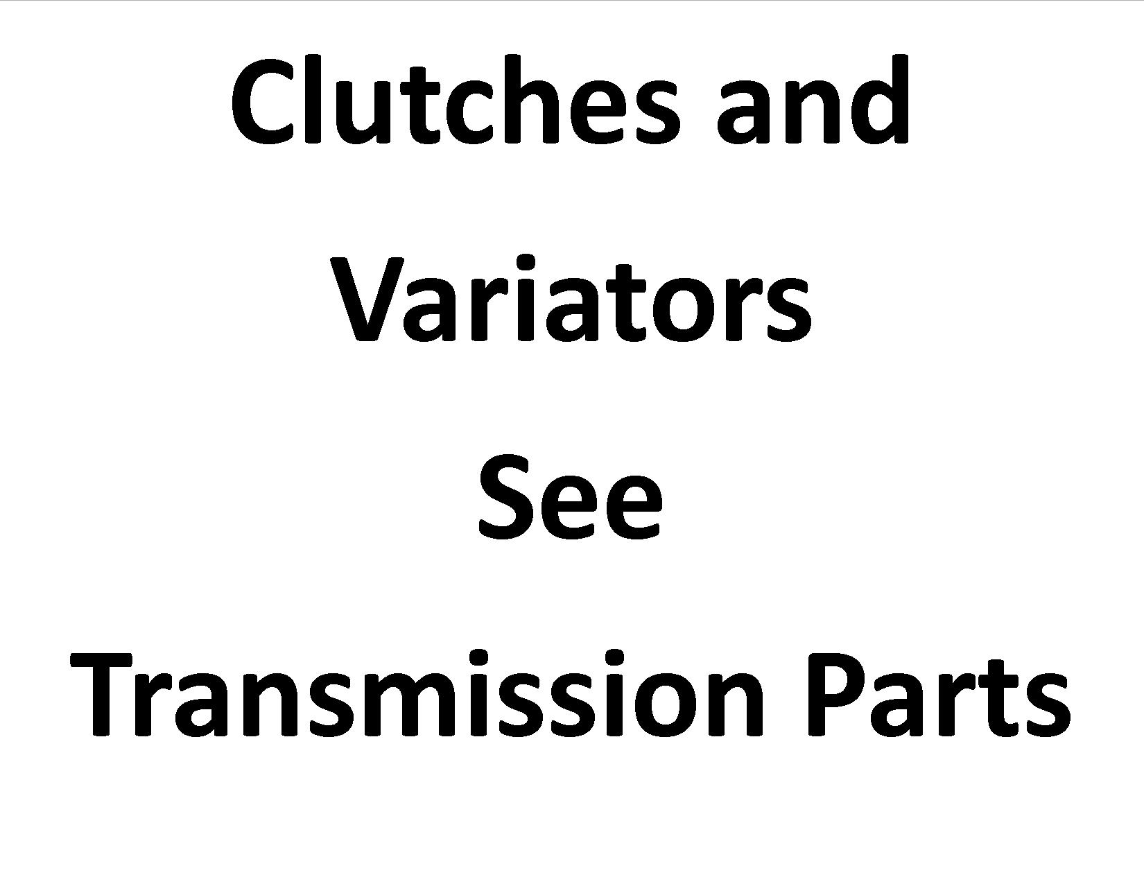 Clutches & Variators