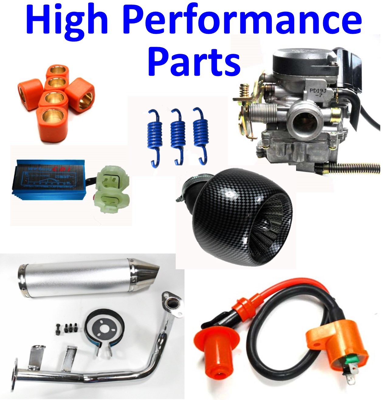 High Performance Parts 49cc-100cc Sold Separately