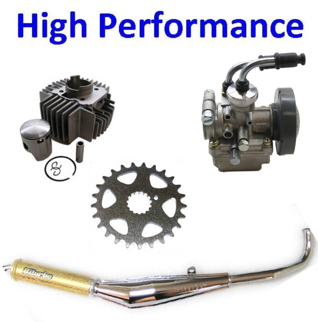 High Performance Parts Tomos Mopeds A3-A35-A55