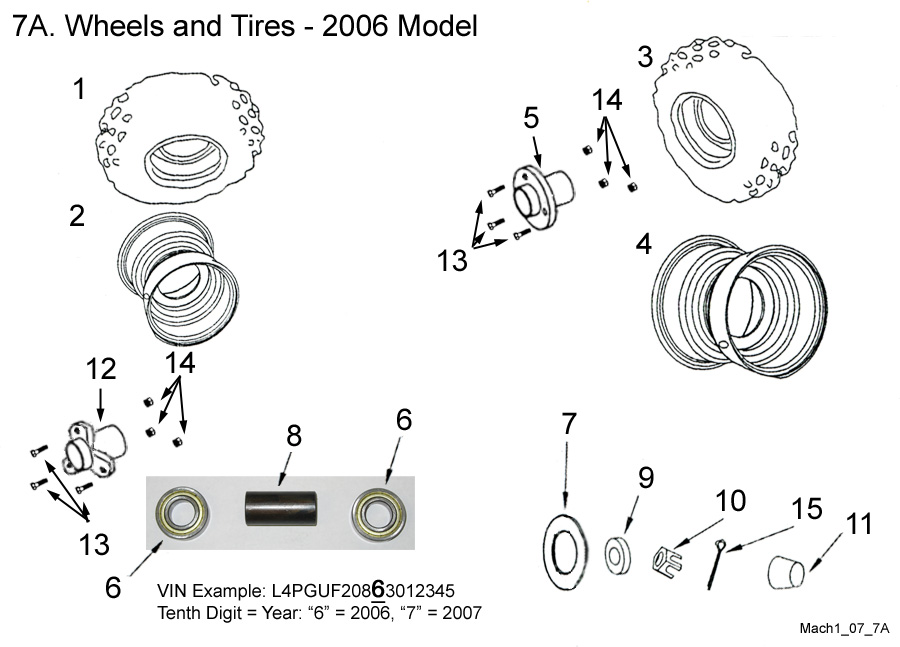  Wheels and Tires - 2006 Model