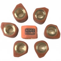18X14 (14G) High Performance Clutch Sliders Set For GY6-125,150-180cc Scooters, ATVs,GoKarts