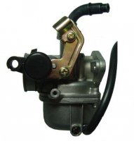 PZ22 Carburetor 50-125cc ATV, Dirtbike CABLE CHOKE Intake ID=22 Air OD=37 Bolts Ctr to Ctr 48mm