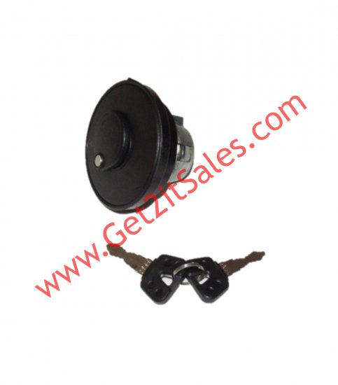UNIVERSAL LOCKING GAS CAP Fits E-Ton Beamer 50, 150, & Matrix 50, 150 Scooters + many others Stem OD=41mm Depth=24mm - Click Image to Close