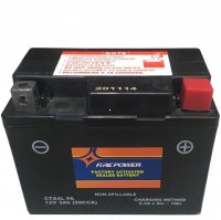 CTX4L FA Fire Power Battery Sealed Maintenance Free L=4 3/8" W=2.75" H=3 3/8"