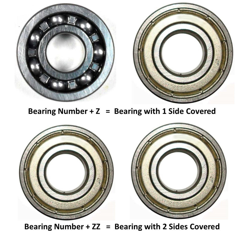Bearings (Closed Metal Sides) - Sold Individually