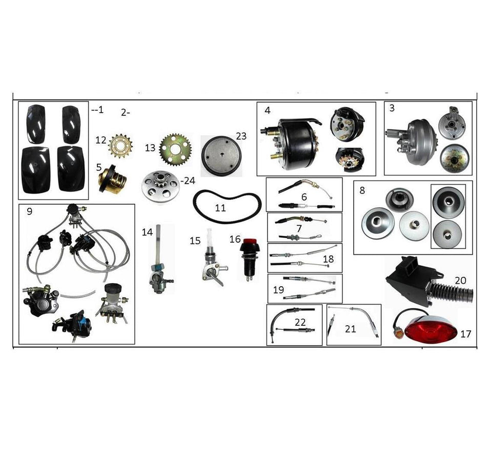 Go Kart Parts> Fast Moving Parts> Fast Moving – Get 2 It Sales LLC