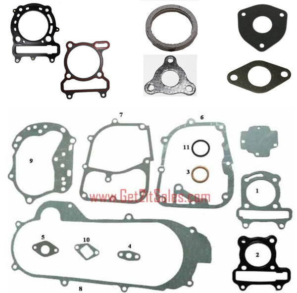 Gaskets & Gasket Sets for ATVs, Scooters, GoKarts, & Dirt Bikes