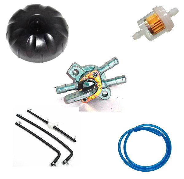  Fuel Valve - Gas Cap - Fuel Lines