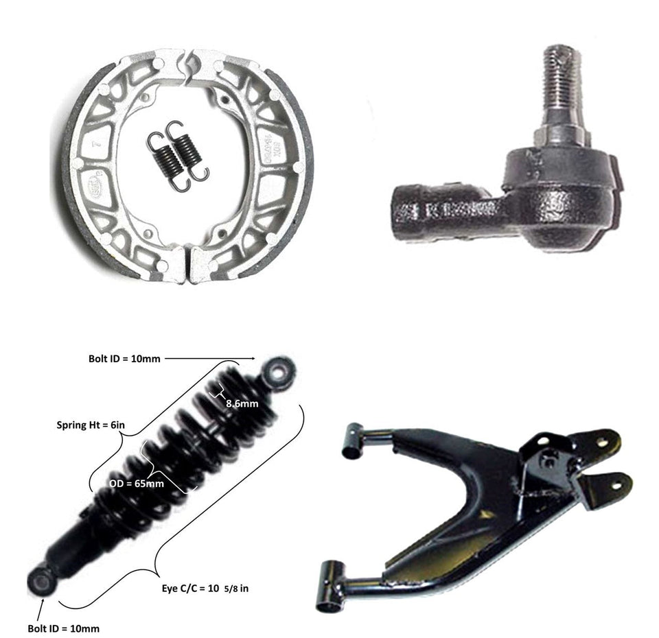 ATV & UTV Parts > Eton> Viper 150R, RXL-150R (Vin: FJD) >  Brakes- Suspension - Other Parts