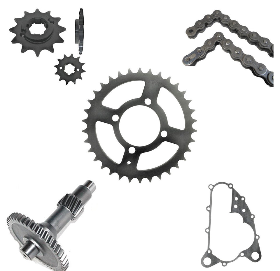 ATV & UTV Parts > Eton> Yukon 150, YXL-150 (Vin: FJA) >  Chain - Sprockets - Transmission
