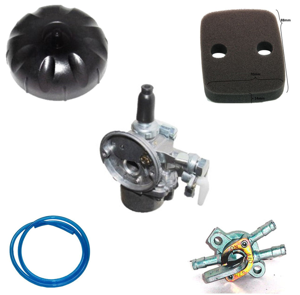 ATV & UTV Parts > Eton>  40cc Rascal IXL-40  (Vin 4HA) > Carburetors - Air Filters - Fuel Valves