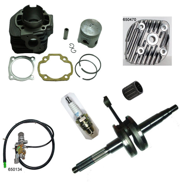 Cylinder Piston Kit - Crankshaft - Oil Pump