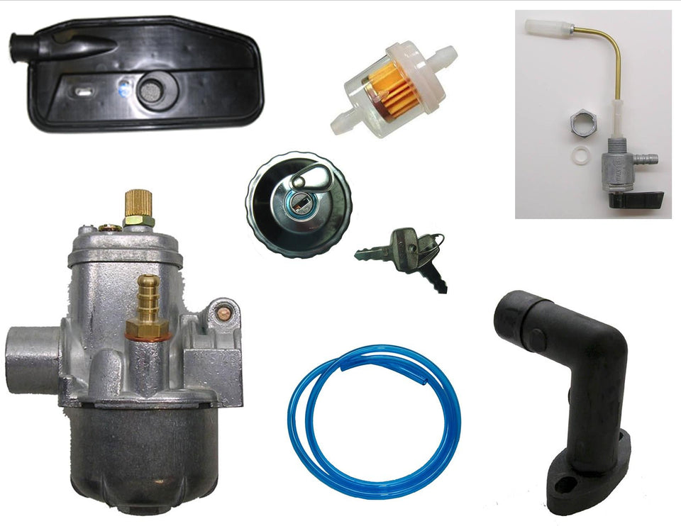 Scooter Parts>Puch> Puch Moped Parts > Carburetors - Air Filters - Fuel Valves, Gas Caps