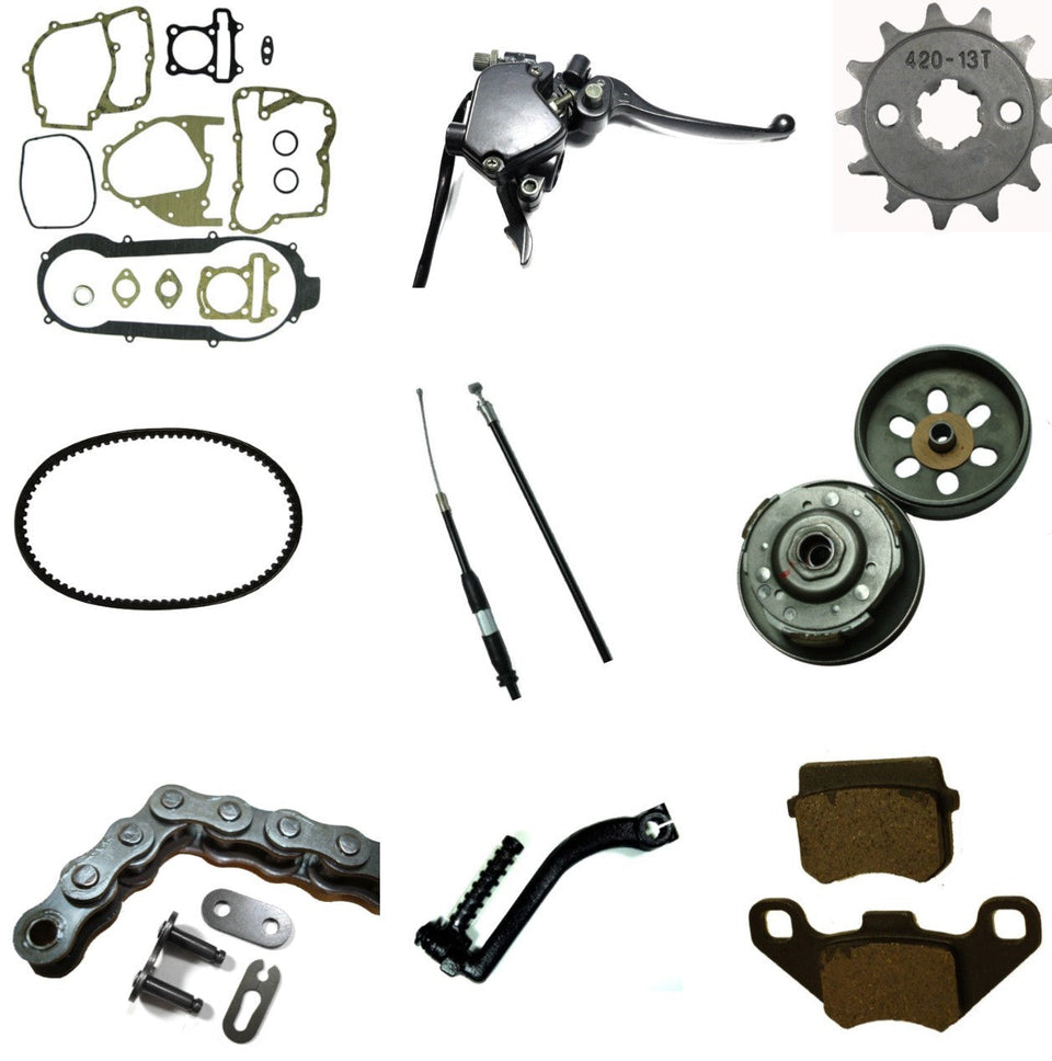 ATV & UTV Parts > Vitacci>  Hawk 110cc > Chains - Clutches - Cables - Brakes - Cylinder - More