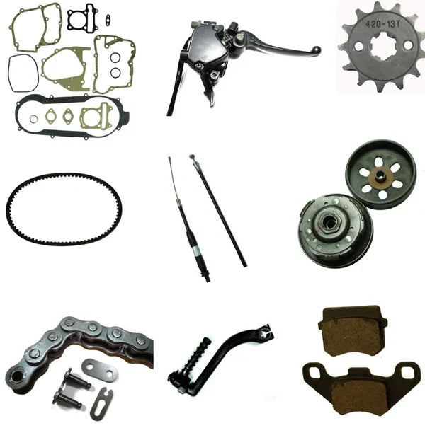 Dirt Bike Parts> X-Pro> Bolt 125cc Auto> Belts - Clutches - Cables - Brakes - Cylinder - More