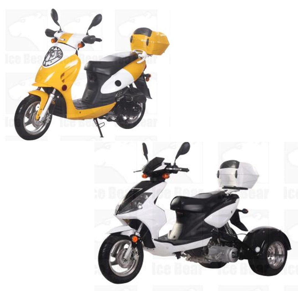 Scooter Parts> Ice Bear 125-150cc Scooters & Trikes