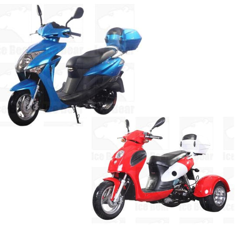 Scooter Parts> Ice Bear 50cc Scooters & Trikes