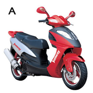 Scooter Parts>Jonway>  125 YY125T-12