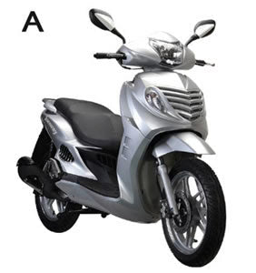  Jonway 200-300cc Scooters