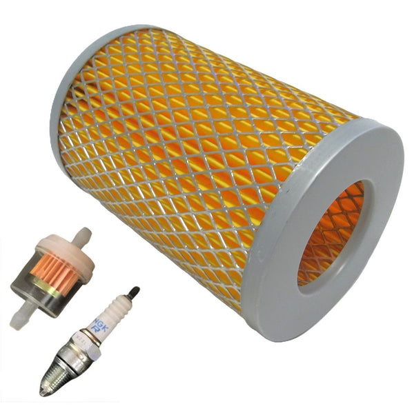 GoKart 150cc Maintenance Kit  Air Filter, Fuel Filter & Spark Plug