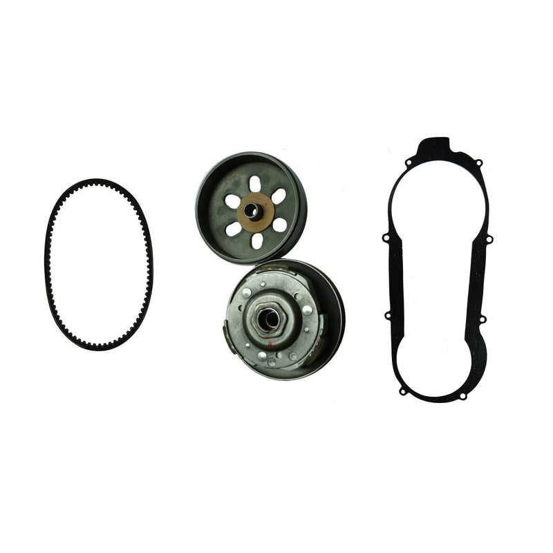 GY6-150 Rear Clutch & Powerlink Belt Kit (Short Case)For use on units with the 743x20x30 Belt