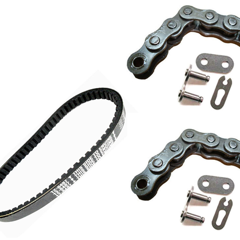 Drive Chain, Jackshaft Chain & Drive Belt With Masterlinks
