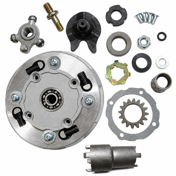 Chinese 70cc - 125cc Atv Clutch Assembly Semi Auto 17 Teeth With Clutch Nut Socket