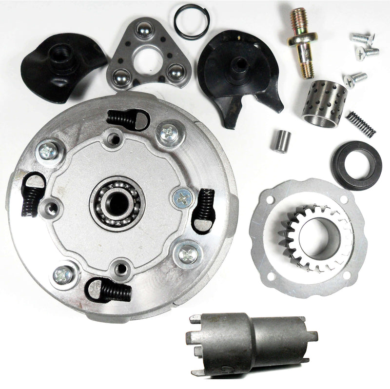 Chinese 70cc - 125cc Atv Clutch Assembly Semi Auto 18 Teeth With Clutch Nut Socket