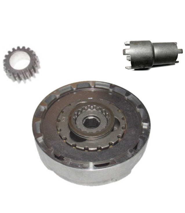 Chinese 70cc - 125cc Atv Clutch Assembly Semi Auto 18 Teeth With Clutch Nut Socket
