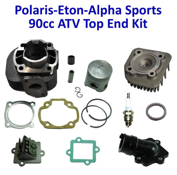 Polaris-Eton-Alpha Sports  90cc 2 Stroke Top End Cylinder Kit