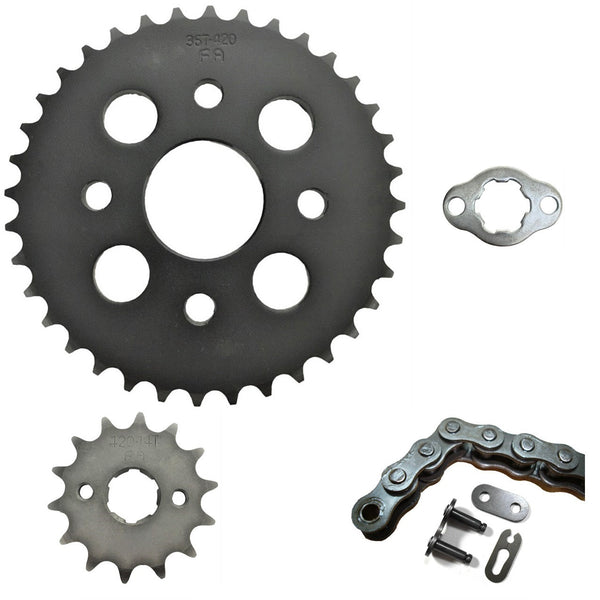 Eton Viper Jr & Eton 40E 40cc ATV Sprocket & Drive Chain Kit