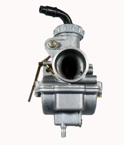 PZ20 Carburetor with Insulator & Paper Gasket110-125cc ATV, DirtbikeIntake ID=20mm Air Box OD=33mmBolts c/c=48mm