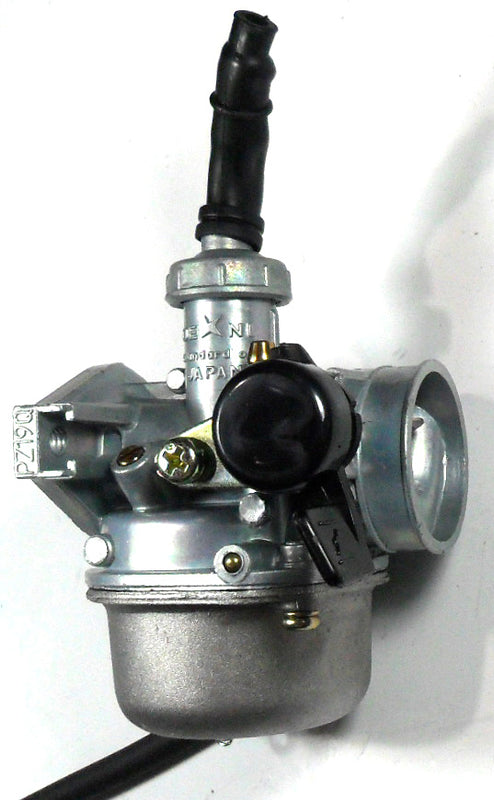 Carburetor PZ19 Manual Choke Lever LH with Insulator & Paper GasketFits Coleman 70DX, 125DX, Tao Tao, Coolster, Peace, Icebear, + More Dirt Bikes, ATVs, GoKartsIntake ID=16 Air Box OD=35 Bolts Ctr To Ctr 48mm
