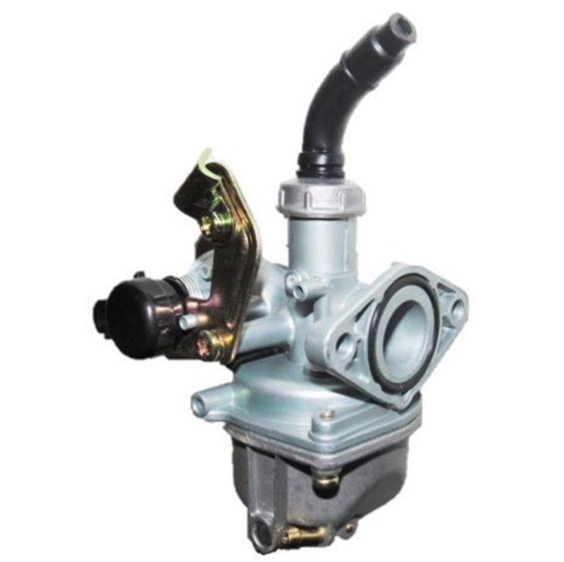 PZ19 Carburetor with Insulator & Paper Gasket50-125cc ATV, DirtbikeCABLE CHOKE  Intake ID=19 Air OD=35  Bolts Ctr to Ctr 48mm