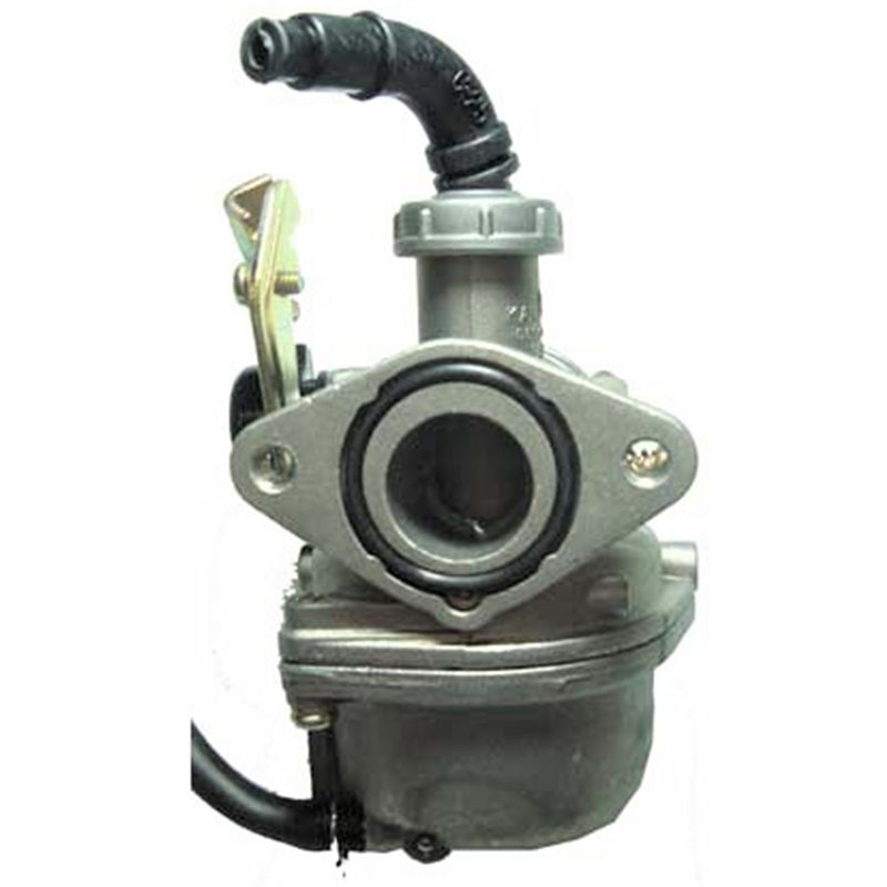 PZ19 Carburetor with Insulator & Paper Gasket50-125cc ATV, DirtbikeCABLE CHOKE  Intake ID=19 Air OD=35  Bolts Ctr to Ctr 48mm