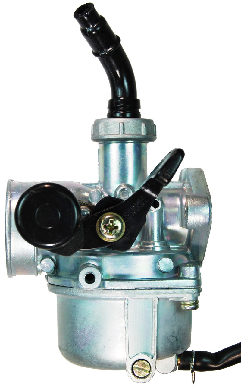PZ19 Carburetor with Insulator & Paper Gasket50-125CC ATV, Dirtbike  Manual Choke  Intake ID=19 Air Box OD=35  Bolts c/c=48mm